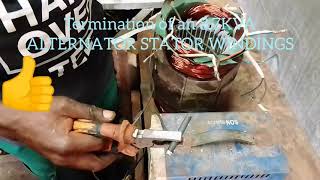 Easy termination of an 8.7KVA 3 phase ALTERNATOR