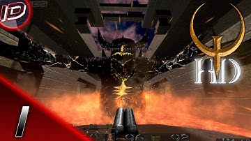 Quake 1 HD Remake Прохождение Без Комментариев - Часть 1