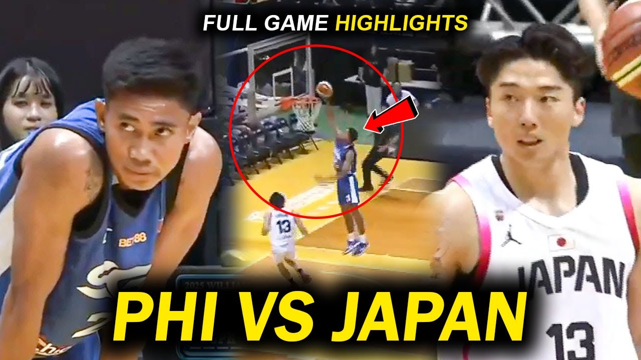 Strong Group PH vs Japan Highlights | Pakitang Gilas Ulit si Abando! Uminit si Javi Gomez De Liano!