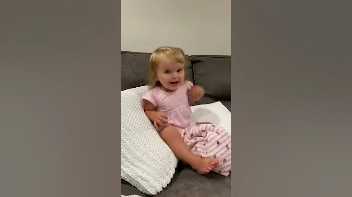 Audrey being silly dancing