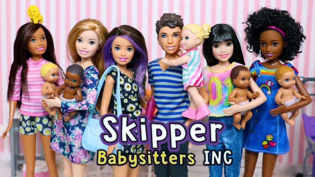 Barbie Skipper Babysitters Inc Dolls 