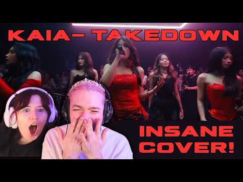 KAIA - ‘TAKEDOWN’ COUPLE REACTION! Vocal coach & dancer couple REACT!
