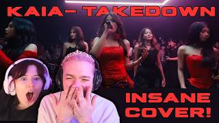 KAIA - ‘TAKEDOWN’ COUPLE REACTION! Vocal coach & dancer couple REACT! 