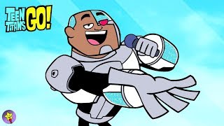 Teen Titans Go Coloring Book Cyborg Singing Coloring Page Teen Titans Go