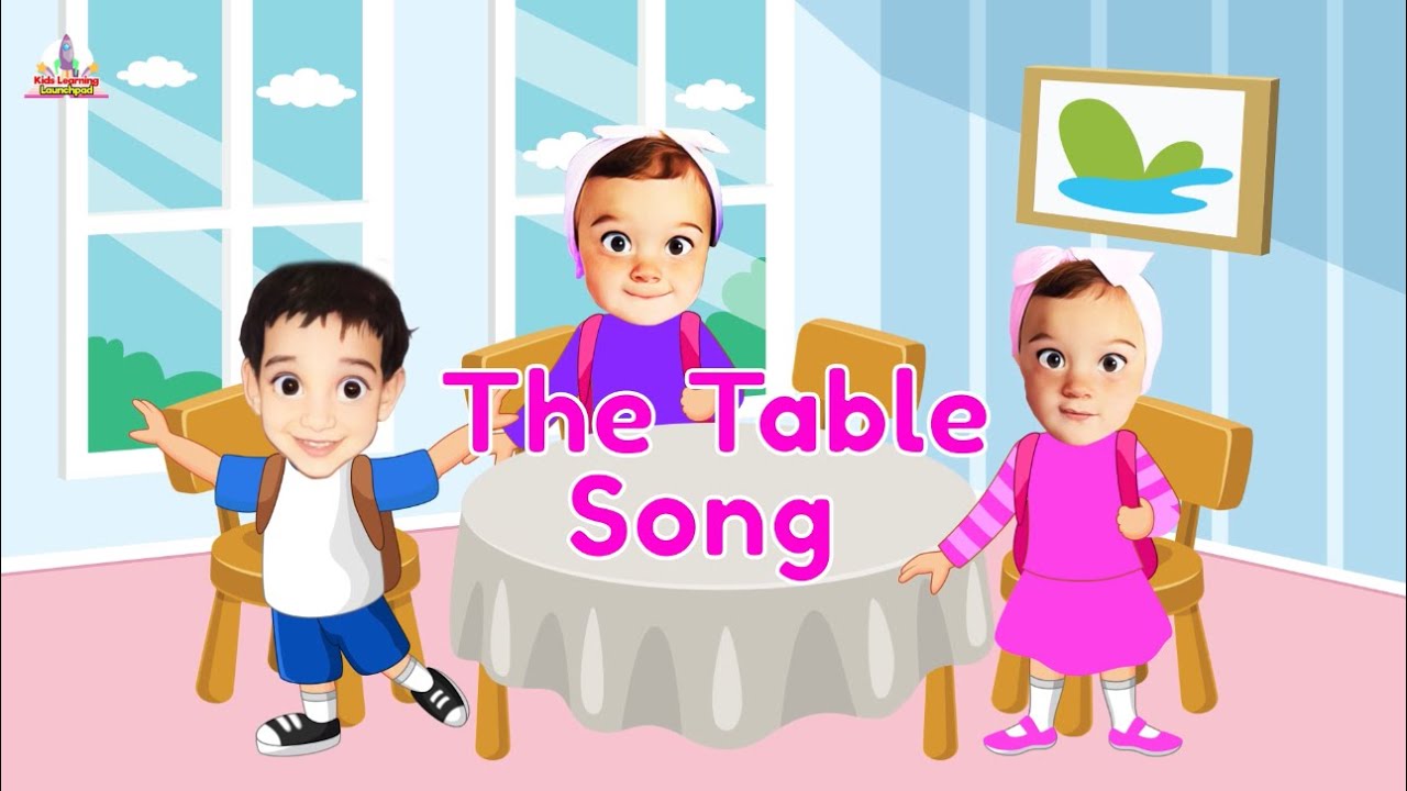 The TABLE SONG | Singalong Song π½οΈπ₯π΄ The TABLE SONG | Singalong Song π½οΈπ₯π΄