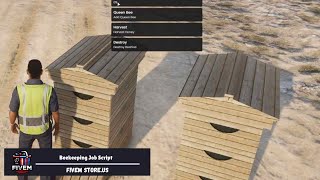FiveM Bee Keeping Job Script #fivem #script