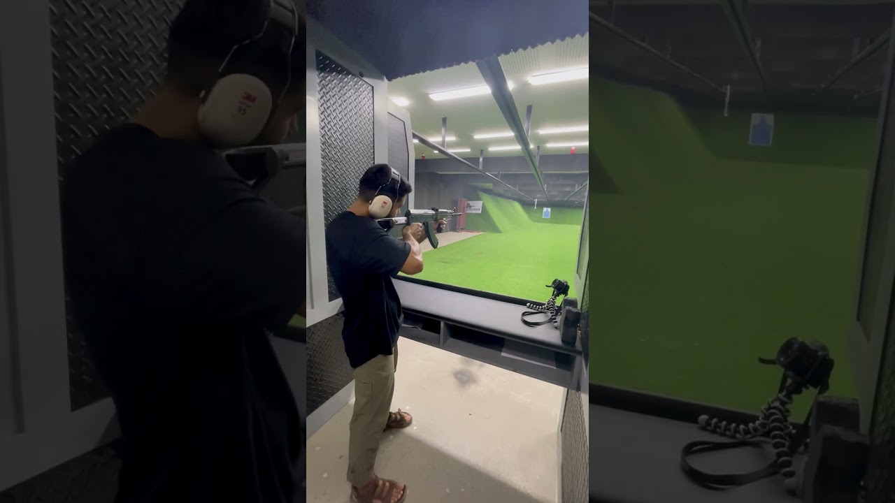 SHOOTING AK-47 In CAMBODIA 