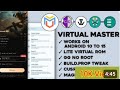 Virtual Master |C UI v4 Custom ROM Magisk || #androidapktips6 #magisk Android phone Root Az 4.16
