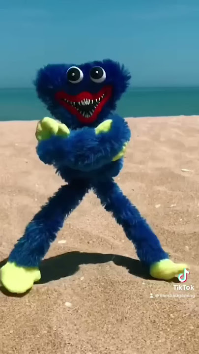 HUGGY WUGGY DANCING IN REAL LIFE!! #foryou #viral #shorts #funny #huggywuggy #plush #wellerman