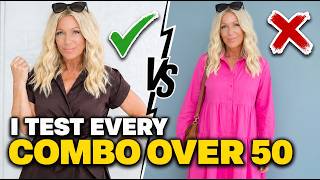 I Tested Every Color Combo Trend for August — Here's What Actually Works Over 50
