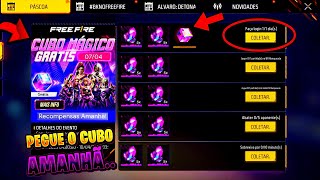 AMANHÃ!! PEGUE OS 100 FRAGMENTOS, CUBO GRÁTIS, LOJA POR OURO, EVENTO DE LOGIN E MAIS - FREE FIRE