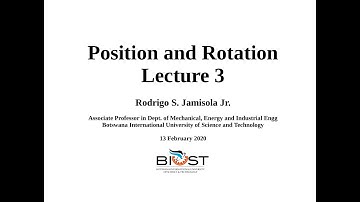 MCTE 521 Robot Motion Planning -- Lecture 2 Part Planar Robots 7 of 7 and Lecture 3 Part 1 of 5