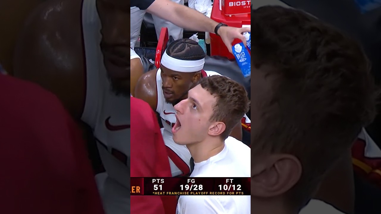 Nikola Jovic's HILARIOUS Reaction To Jimmy Butler's Game 4 Statline!  🤣 | 