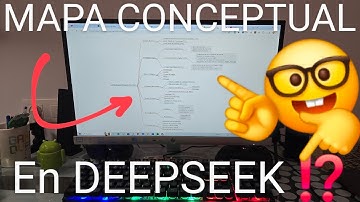 🧠👈📄 Como CREAR un MAPA CONCEPTUAL con DEEPSEEK FÁCIL y RÁPIDO