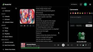 Trying out AI music generation