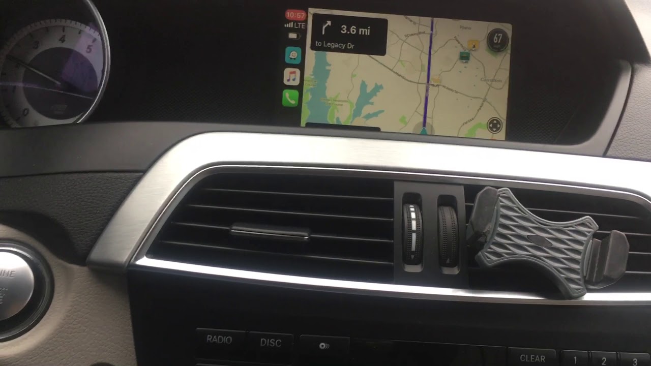 Carplay мерседес w204