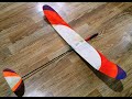 Sweepette 28/30 Tip Launched Free Flight Discus Glider -  Flight Trimming