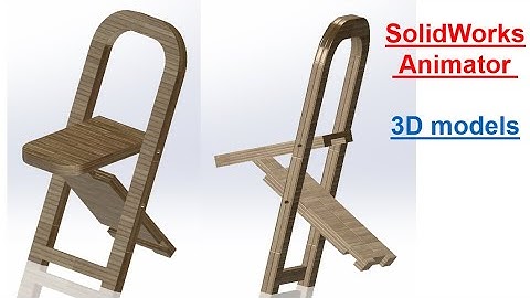 ⚡ Folding Chair Animation: The Art of SolidWorks