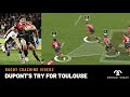 Rugby analysis how dupont scored for toulouse