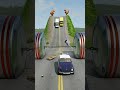 Cars &amp; Cargo Vans vs Chained Hydraulic Crush - BeamNG.Drive