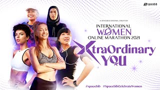 Spacebib International Women Online Marathon Unbagging