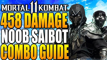 Mortal Kombat 11 Noob Saibot Combos - MK11 Noob Saibot Combo Tutorial