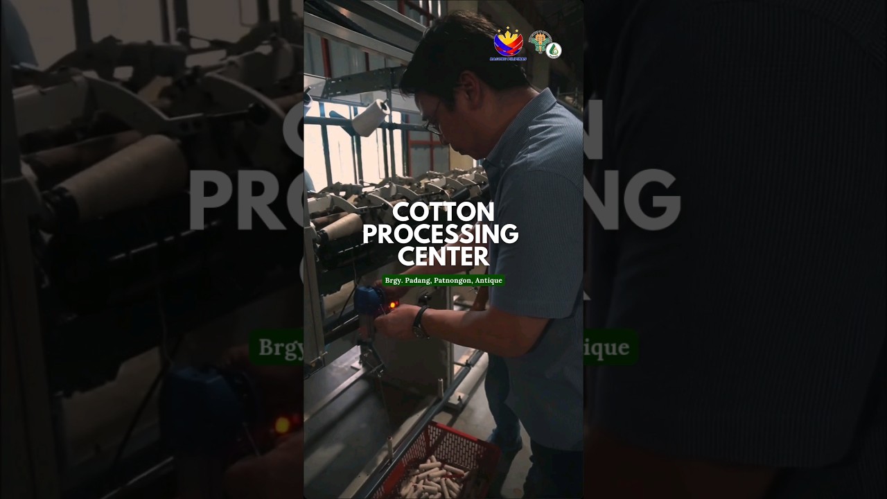Cotton Processing Center in Patnongon, Antique