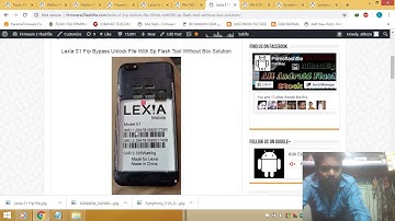 Lexia S1 Frp Unlock MT6580 With SP Flash Tool 100% Tested