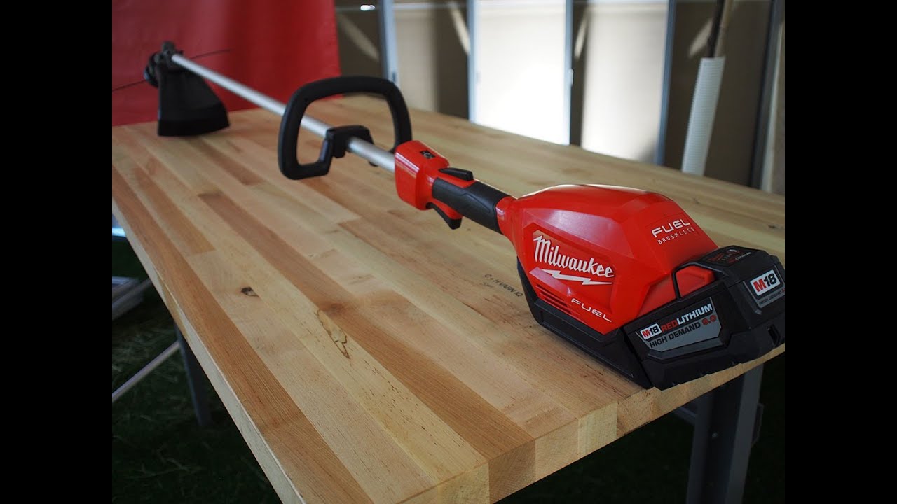 Milwaukee Tool M18 FUEL String Trimmer - FIRST LOOK - YouTube