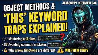 JavaScript Object Methods & this — Interview Questions & Answers | Methods, this & Common Traps