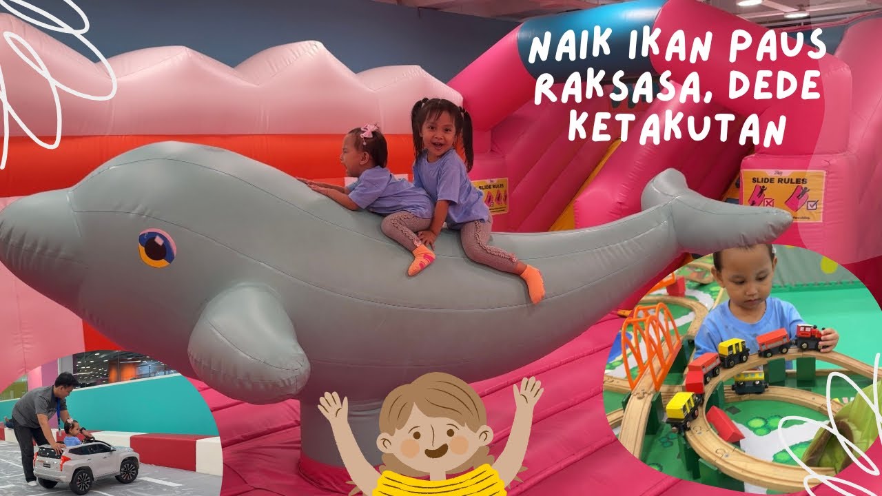 BERPETULANG DI PLAYGROUND , BERTEMU IKAN PAUS RAKSASA !!