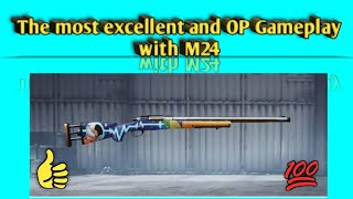 The Most Excellent And Op Gameplay With M24 By Tech Sujal Gamer 