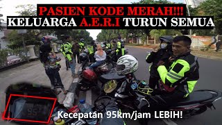 Escort an Ambulance, KODE MERAH!!! Keluarga A.E.R.I Korwil Jakarta & Bekasi Turun Escort.