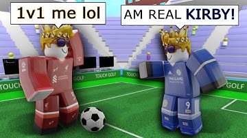 He was PRETENDING to be me, So I 1v1