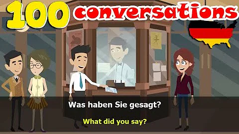 Basic German Conversation ~ Learn German~100 conversations