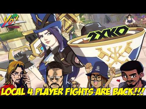 2XKO! Local 4 Player is Back! Part 1 - YoVideogames