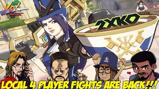 2XKO! Local 4 Player is Back! Part 1 - YoVideogames
