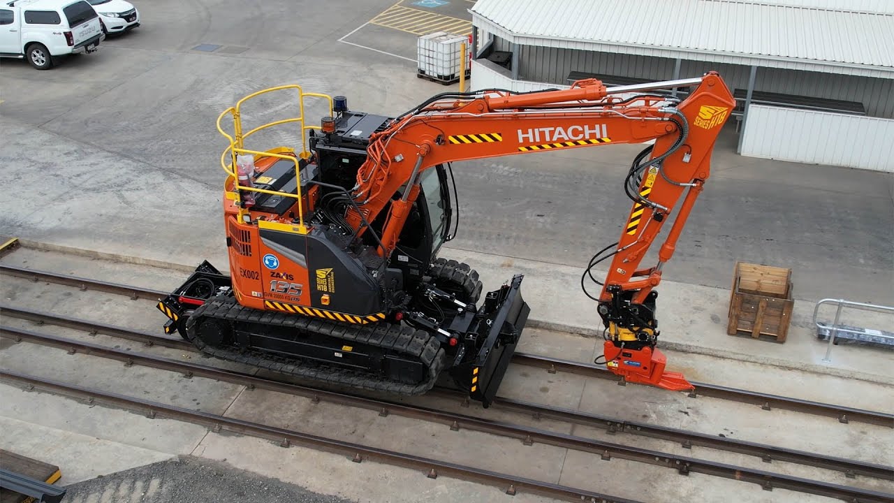H18 S Series Hitachi ZX135 | Hi Rail System | Harrybilt Engineering