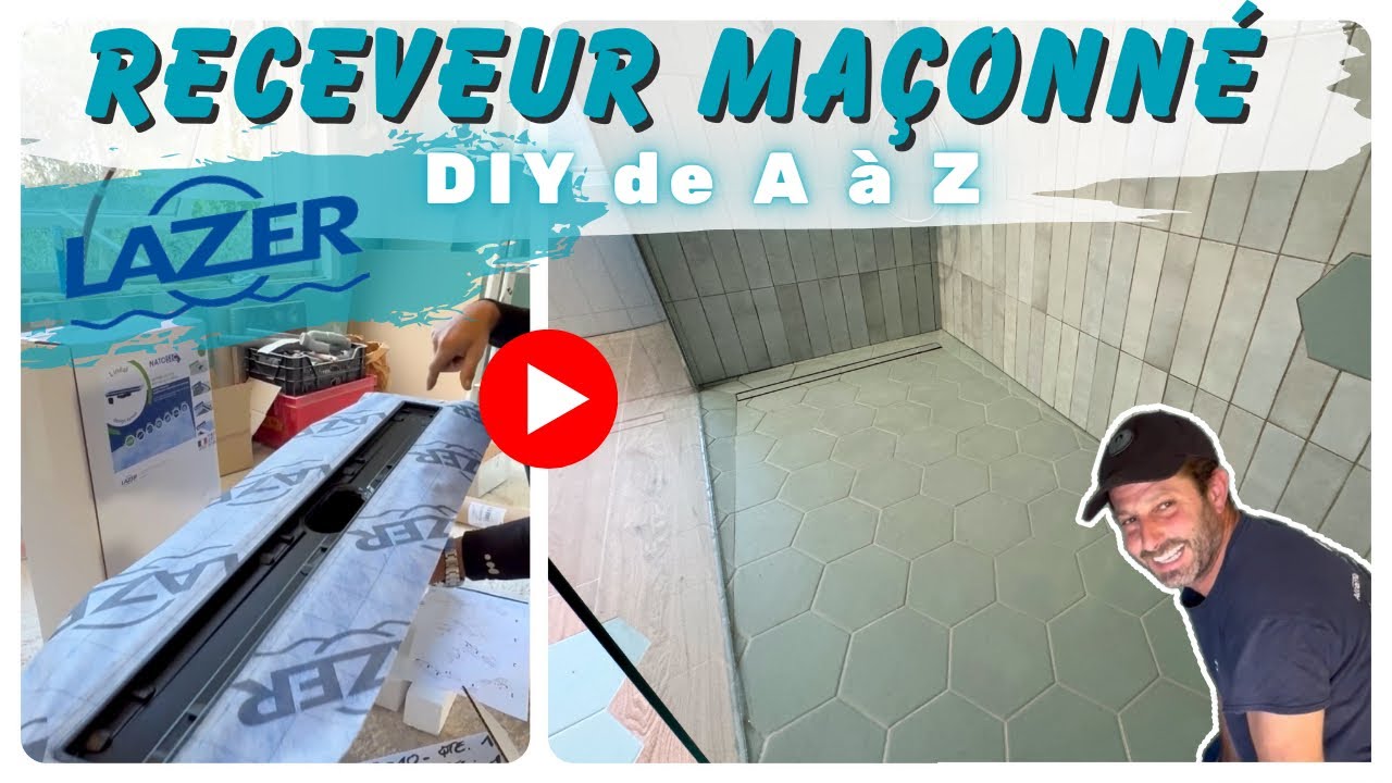 Réaliser soi-même son Receveur de douche☝️❤️