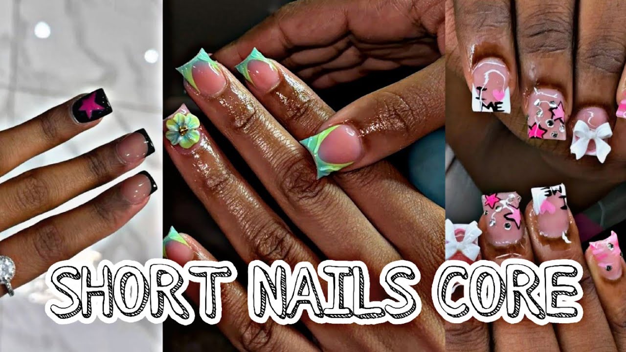 КОРОТКИЕ НОГТИ CORE|KELS♡!|#nailtok