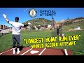 Guinness world records attempt for the longest home run ever  backed by justbats