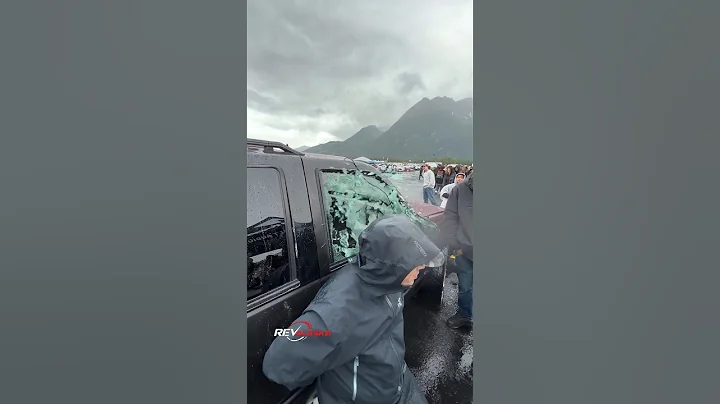 Bass VS Window!  Who will win?! #revalaska #bass #audio