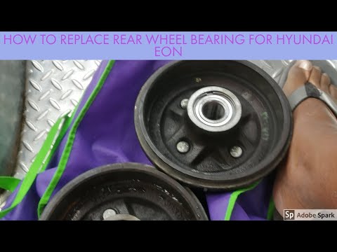 HOW TO REPLACE REAR WHEEL BEARING FOR HYUNDAI EON