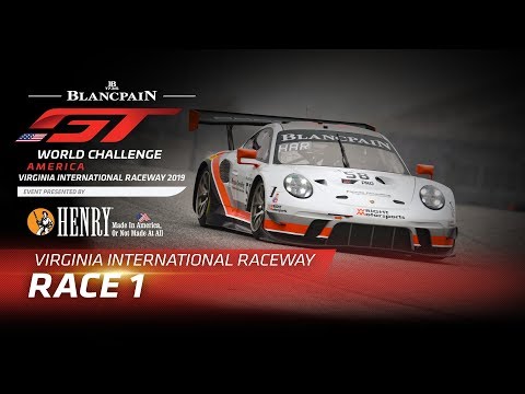RACE 1 - VIRGINIA - Blancpain GT World Challenge America - LIVE