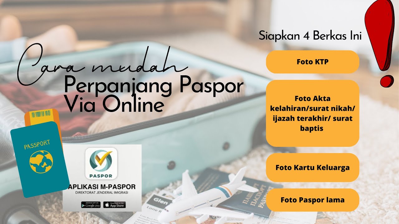 MUDAH BANGET!!! Ini Cara Mudah Perpanjang Paspor Via Online! 