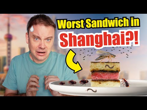 I Tried the worst Sandwich in SHANGHAI... 328rmb?!! 我吃了上海最难吃的三明治!! (帮你避雷)