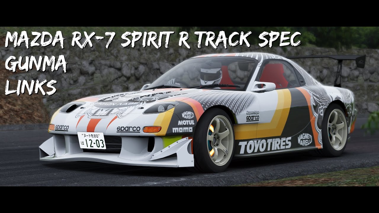 Assetto Corsa Mazda Rx 7 Spirit R Trackspec Gunma Gunsai Touge