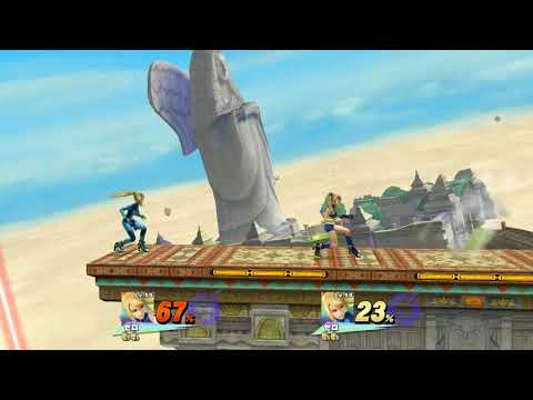 スマブラWiiU アミーボ ゼロスーツサムスvsゼロスーツサムス (完)