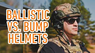 Ballistic vs. Bump Helmets | Army Intel Analyst Setup