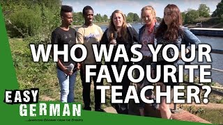 Who Was Your Favourite Teacher? Easy German 144